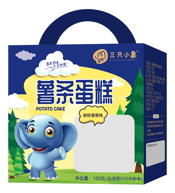 多可三只小象薯条蛋糕 鲜奶香蕉味.jpg