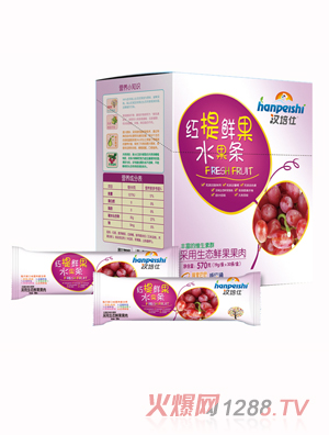 韩培仕蓝莓+红枣+红提鲜果水果条