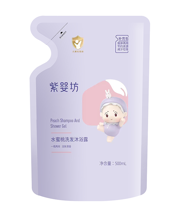 紫婴坊水蜜桃洗发沐浴露（袋装）.jpg