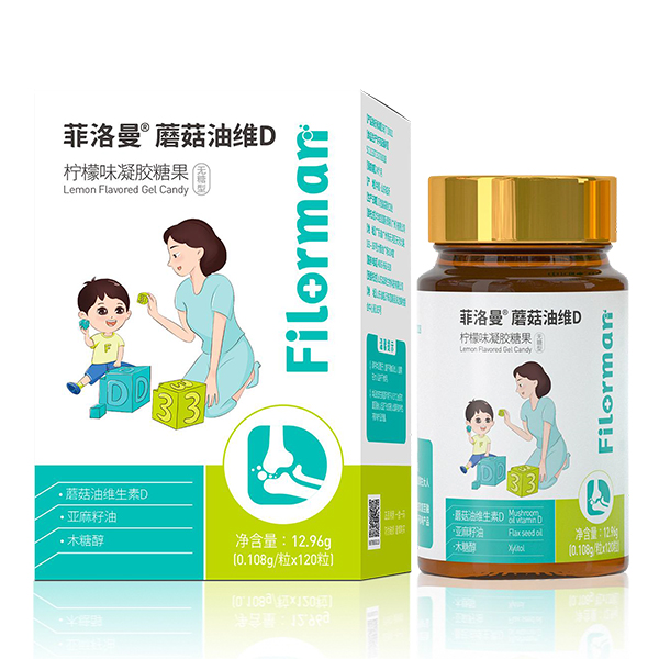 菲洛曼蘑菇油维D柠檬味凝胶糖果.jpg