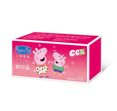 小猪佩奇CC乳AD钙奶饮品草莓味100mlx36瓶.jpg