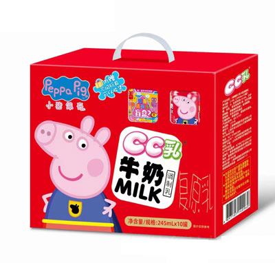 小猪佩奇CC乳牛奶（调制乳）245ml×10罐（盲盒）.jpg