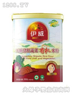 伊威无糖猪肝蔬菜米粉
