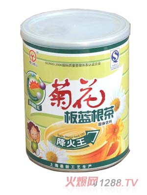愚公移山菊花板蓝根茶