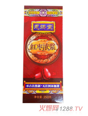 恩济堂盒装红枣浓浆350g