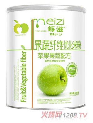 每滋苹果果蔬营养米粉