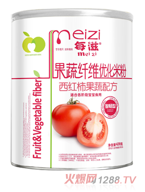 每滋西红柿果蔬营养米粉