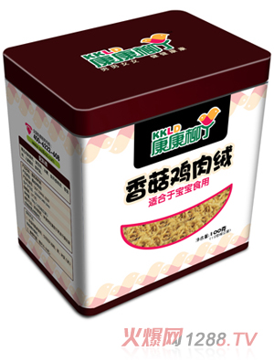 康康柳丁香菇鸡肉绒