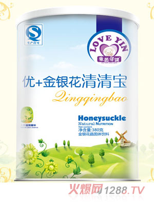 爱茵蓓健优+金银花清清宝听装