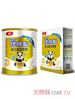 美庐超金钻优倍智幼儿配方奶粉