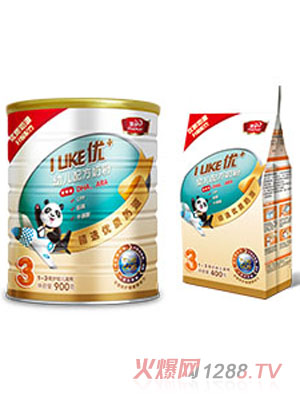 美庐I LIKE优+幼儿配方奶粉