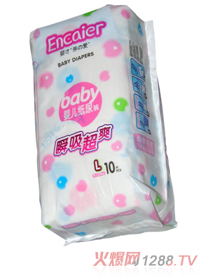 婴才瞬吸超爽纸尿裤L10