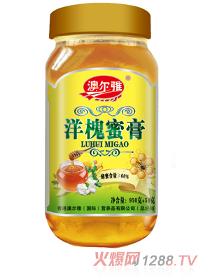 澳尔雅洋槐蜜膏1000克