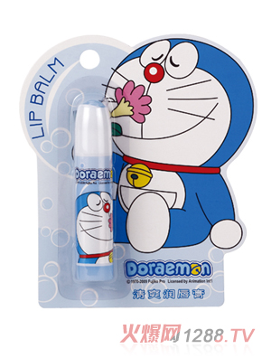 哆啦A梦清爽润唇膏