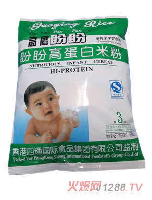 高鹰盼盼高蛋白米粉