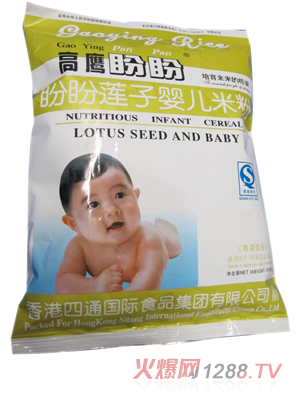 高鹰盼盼莲子婴儿米粉
