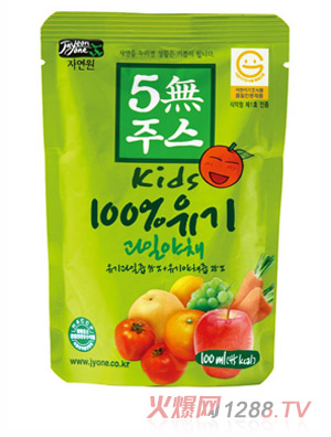 味乐坊有机五无果蔬汁