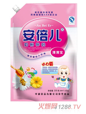 安倍儿奶粉伴侣清清宝350g