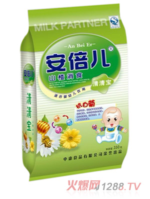 安倍儿山楂消食清清宝350g