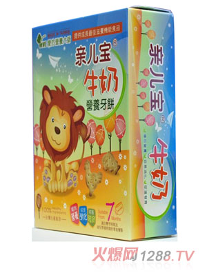 爱的营养大师亲儿宝牛奶营养牙饼