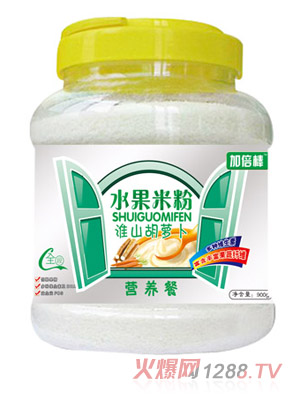 加倍棒淮山胡萝卜水果米粉