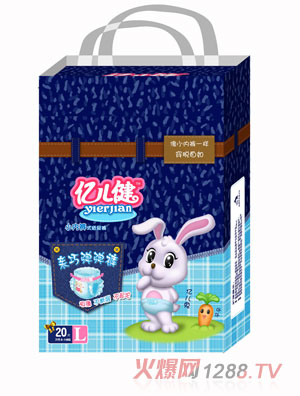 亿儿健亲巧弹弹纸尿裤L码