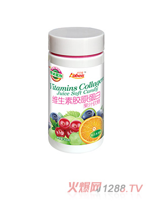 150克卡贝思胶原蛋白果汁软糖