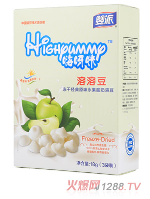 婴派冻干经典原味酸奶溶豆