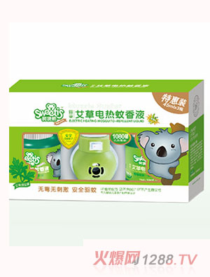 树袋熊婴儿艾草电热蚊香液