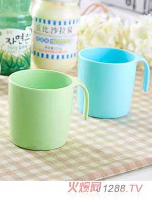 乐米乐海洋之星儿童口杯（绿蓝）