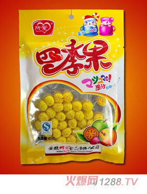 四季果软糖黄色