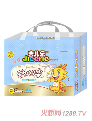 吉儿乐舒心柔尿裤XL38片
