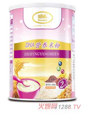 司味400克DHA营养米粉