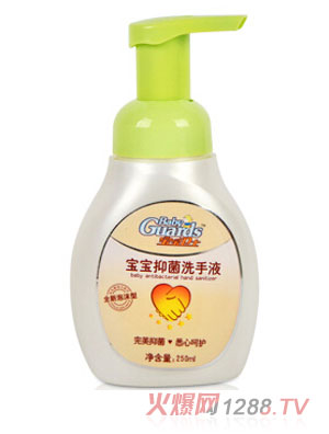 宝宝卫士宝宝抑菌洗手液