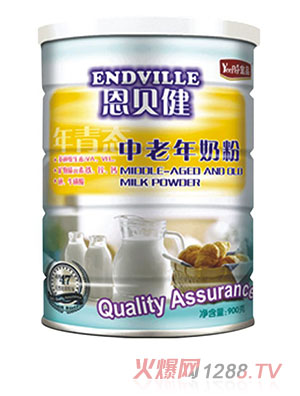 恩贝健中老年奶粉
