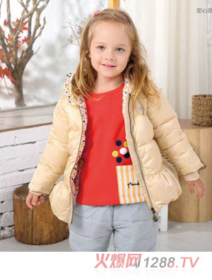 棉果果甜心派对系列羽绒服