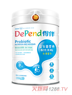 得伴益生菌营养配方米粉（乳清蛋白）
