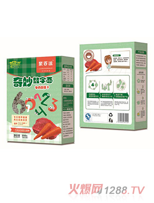 聚百滋儿童奇妙数字面牛肉胡萝卜