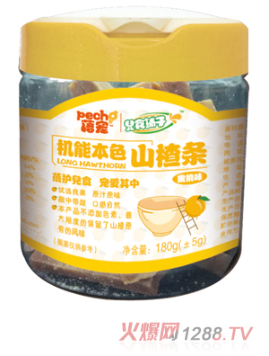 蓓宠蜜桃味山楂条