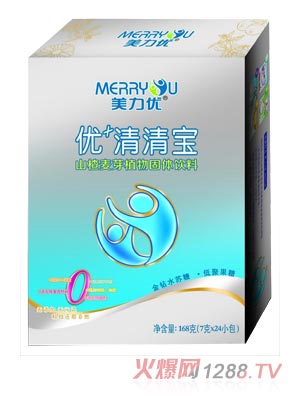 美力优山楂麦芽优+清清宝