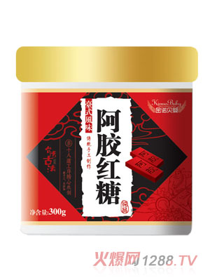 金诺贝婴阿胶红糖
