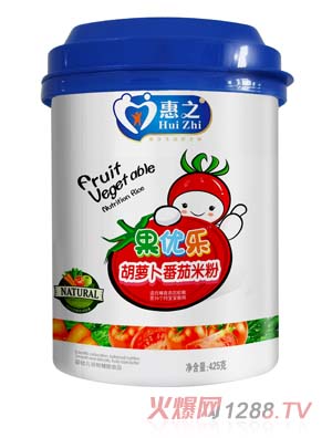 惠之果优乐胡萝卜番茄米粉
