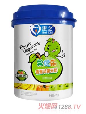 惠之果优乐香蕉苹果米粉
