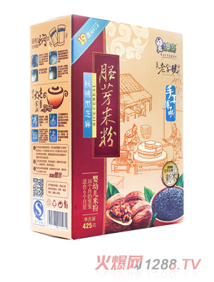 我爱磨磨核桃黑芝麻胚芽米粉