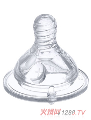 可米迪宽口螺旋母乳实感奶嘴+（一只装）