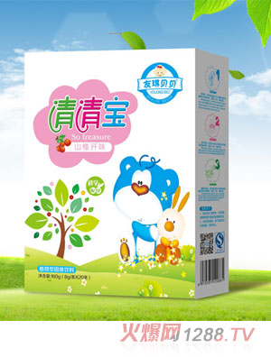 友琪贝贝山楂开味-清清宝盒装