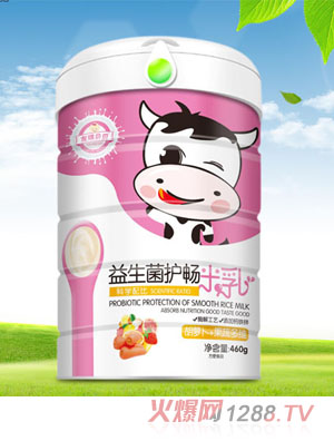 友琪贝贝胡萝卜+果蔬多维-益生菌护畅米乳