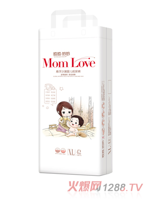 婆婆·妈妈悬浮沙漏婴儿纸尿裤XL