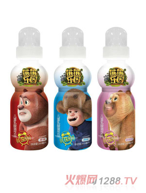 熊熊乐园儿童乳酸菌饮品