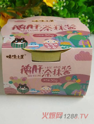 味佳小美鹅肝涂抹酱50g